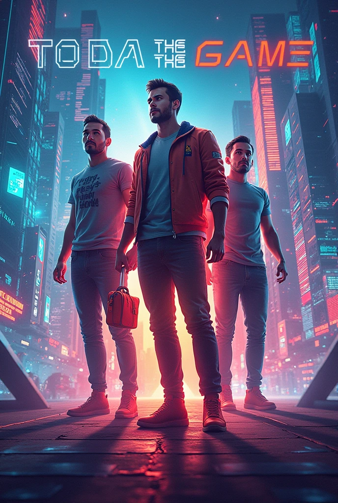 I want a poster for supporting a huge project team
The project name is today the game
This project active in create the game