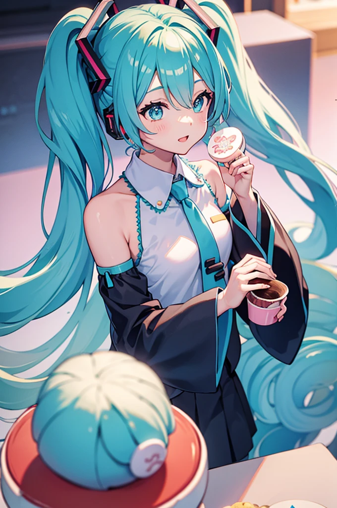 Mirai、Have a birthday cake