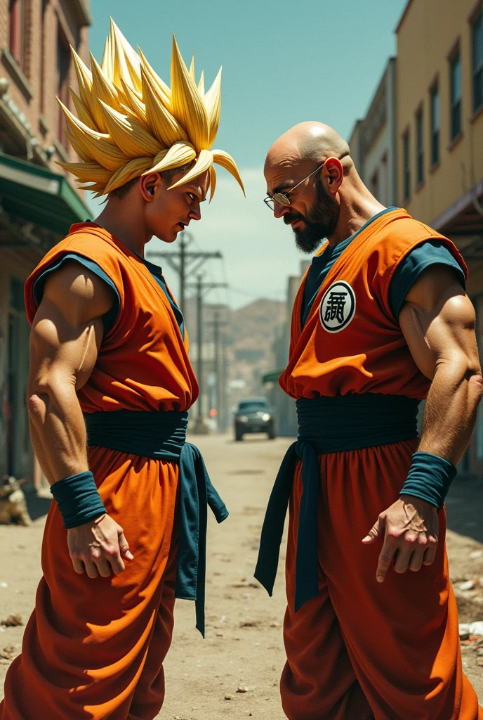 son goku super sayan from dragon ball vs walter white from breaking bad realist
