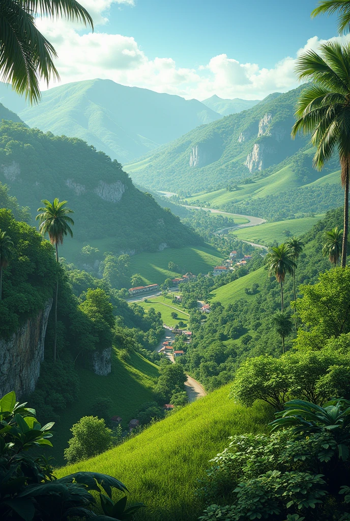 landscape of northern Bahia