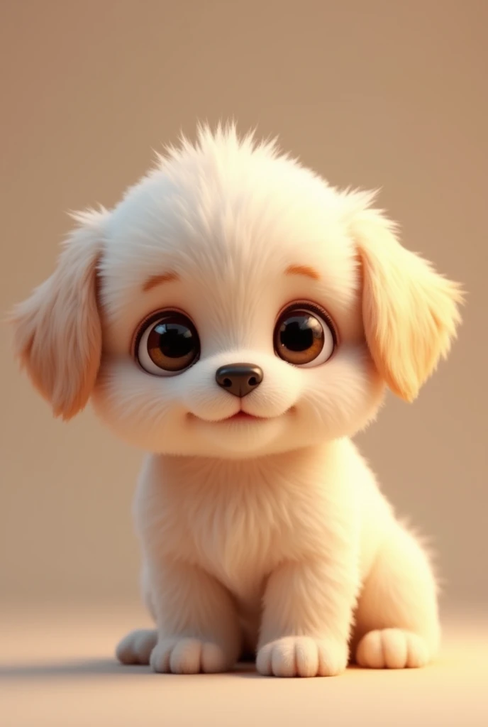 Cute puppy  with cute eyes 