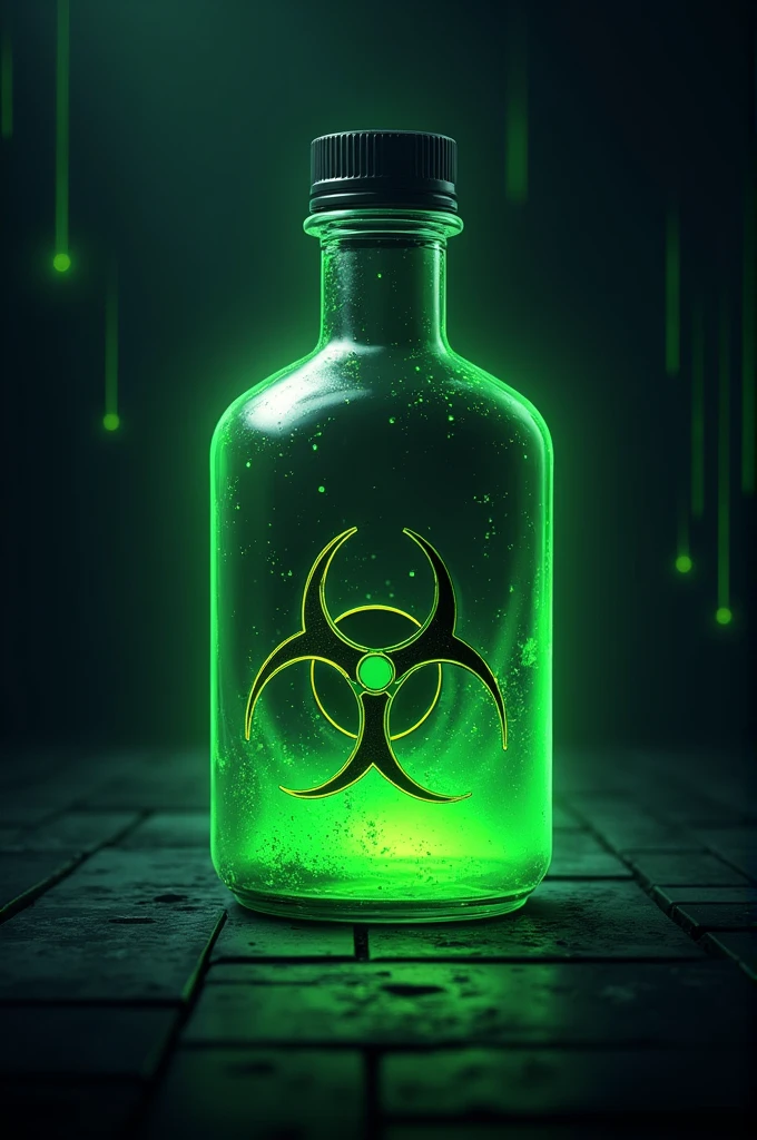 green acid bottle logo e-sport