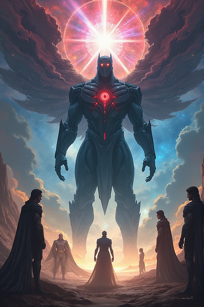 Celestials meeting Darkseid