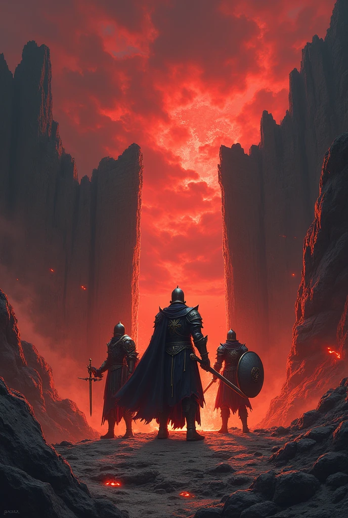 WARRIORS PROTECTING THE PORTALS OF HELL.