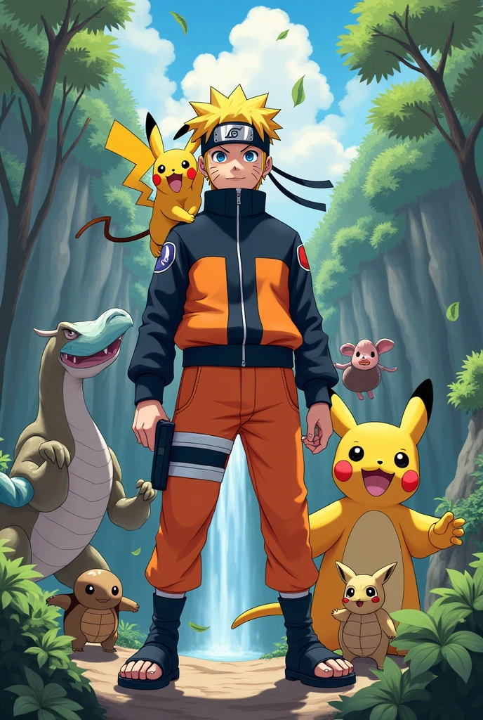 Naruto with Pokemon