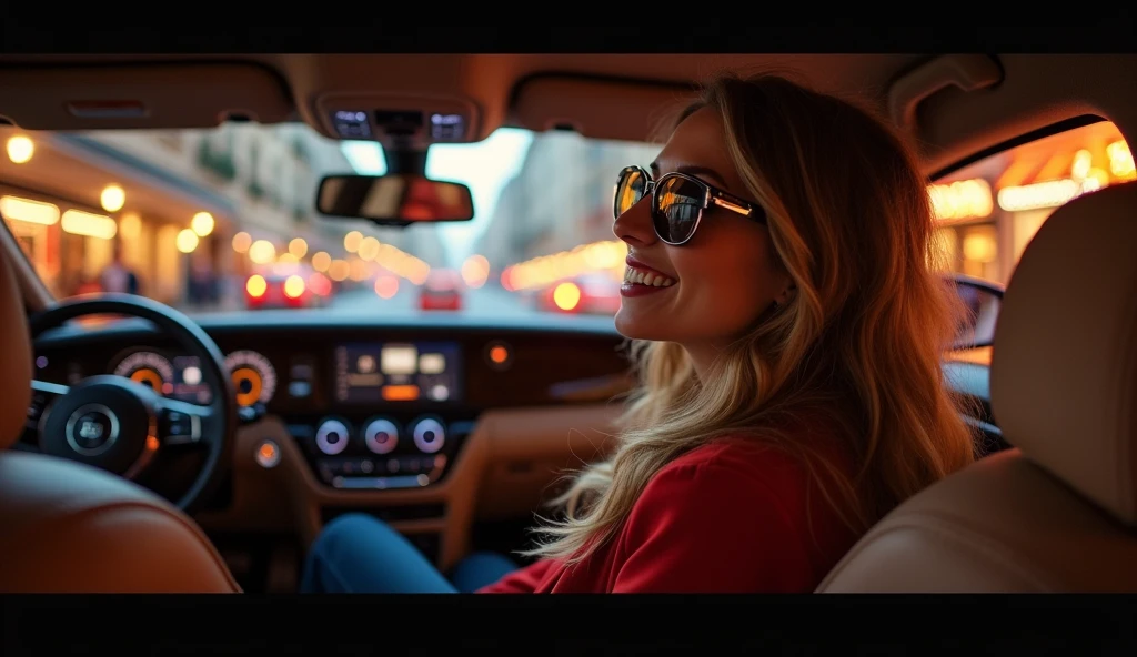It was a great success、Enjoying a night in Paris in a luxury car