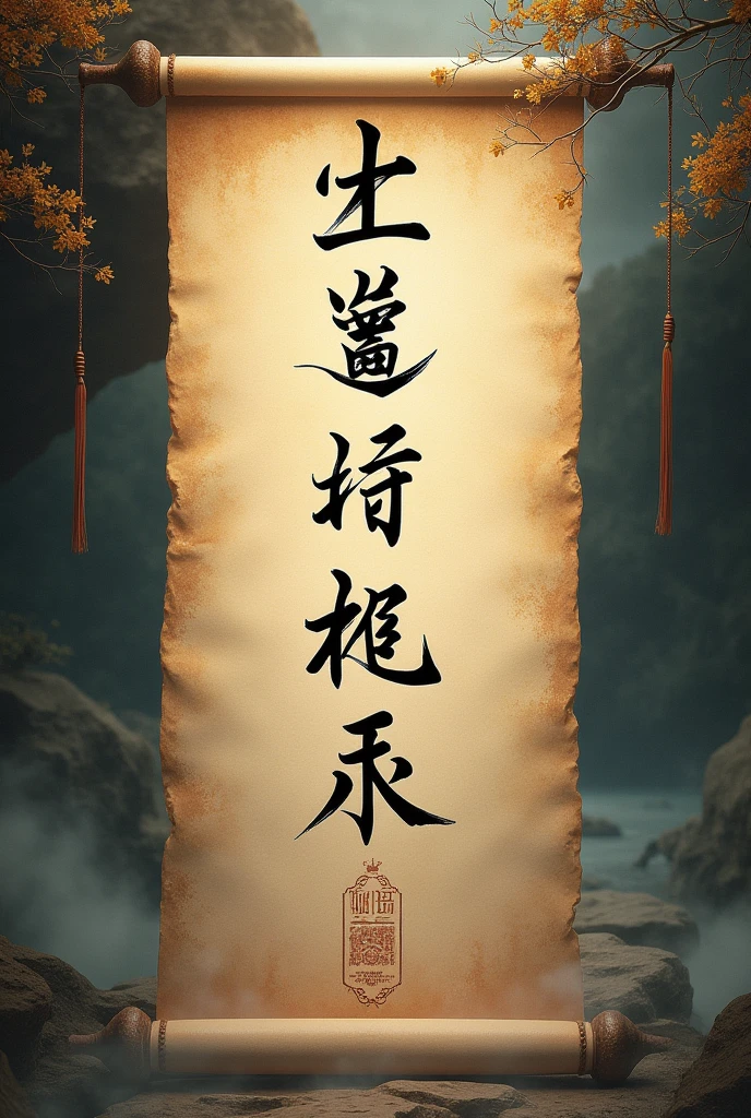 letter,Longevity Mantra,seal script