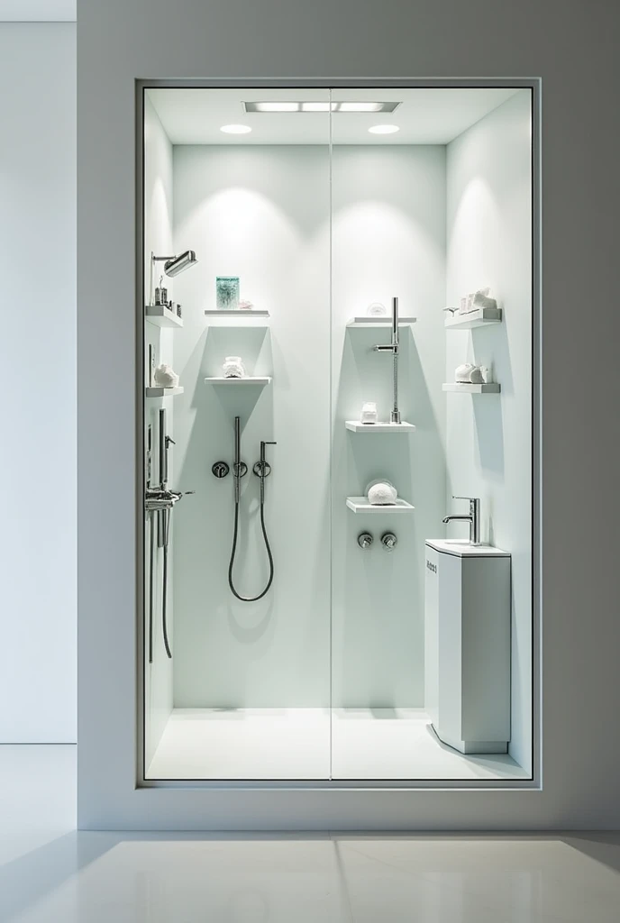 Make a shower box display