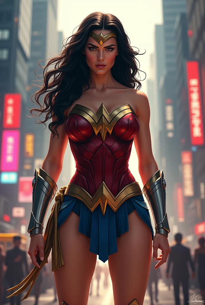 Wonder Woman on the streets 
