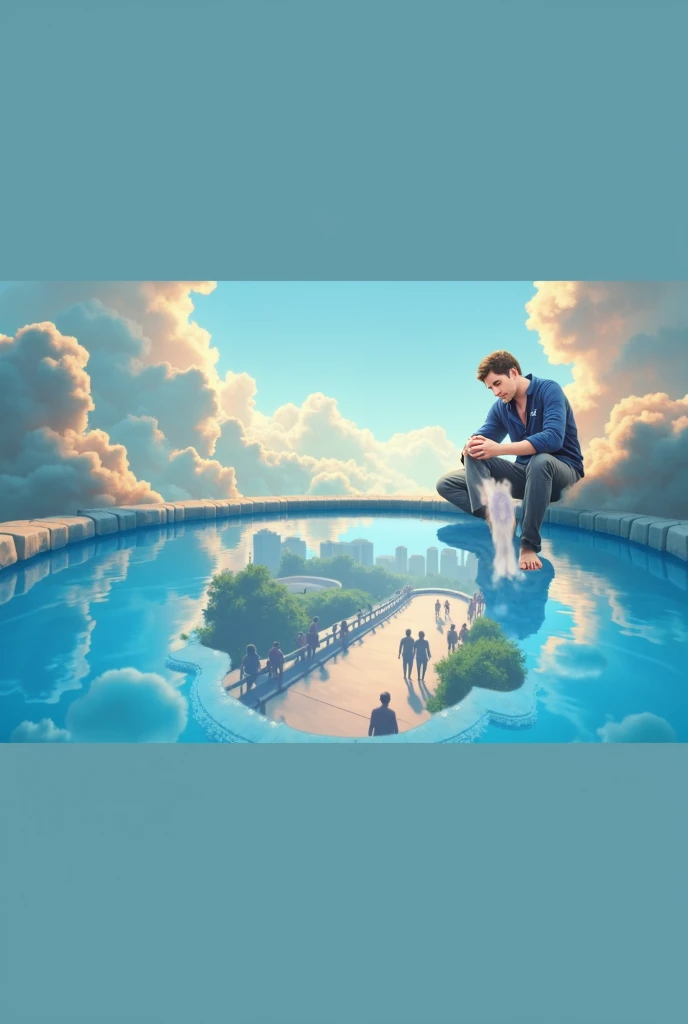 But it's that up there on the edge of the pool Looking at mere mortals From the heights They write deeds And they don't ask me if it's too little or too much