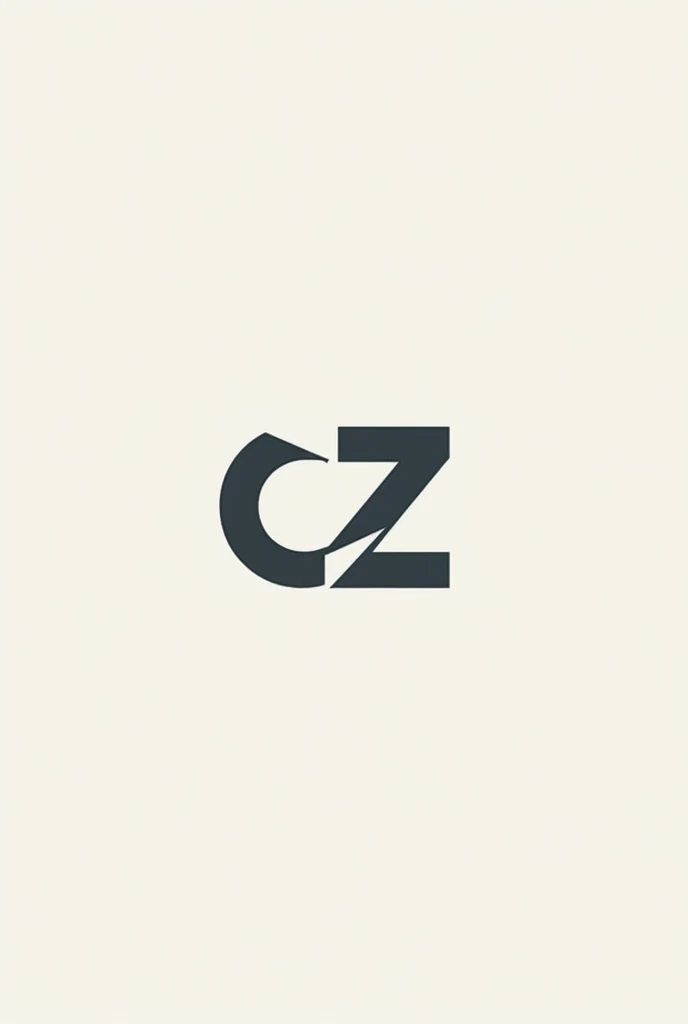 I created a minimalist logo based on the name CompraZen by joining some letters on top of each other.