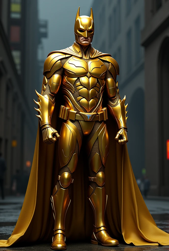 Gold batsuit