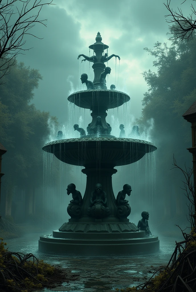 Haunted fountain