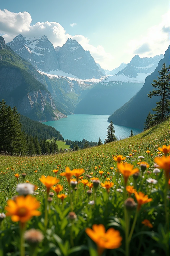 A beautiful Switzerland nature photography