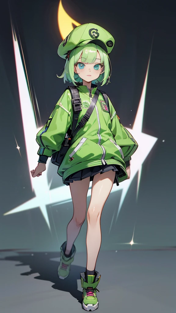 tomsboy loking anime gir,anime girl, tomsboy, county hat, 8k, ultra details, unreal engine5, cute face, full body
