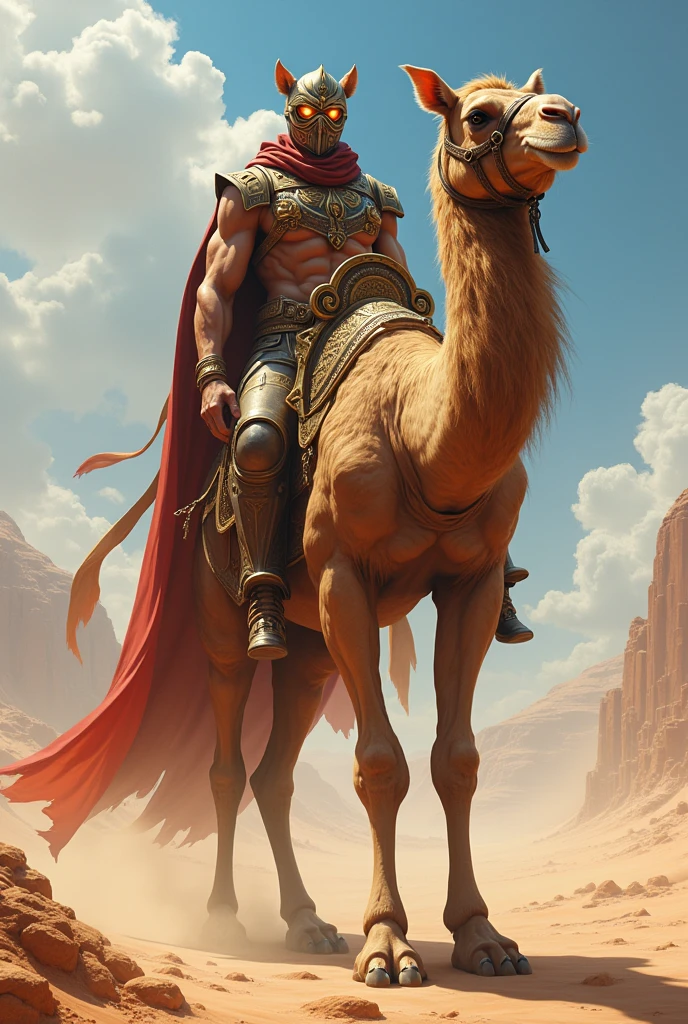 ninja camel superhero