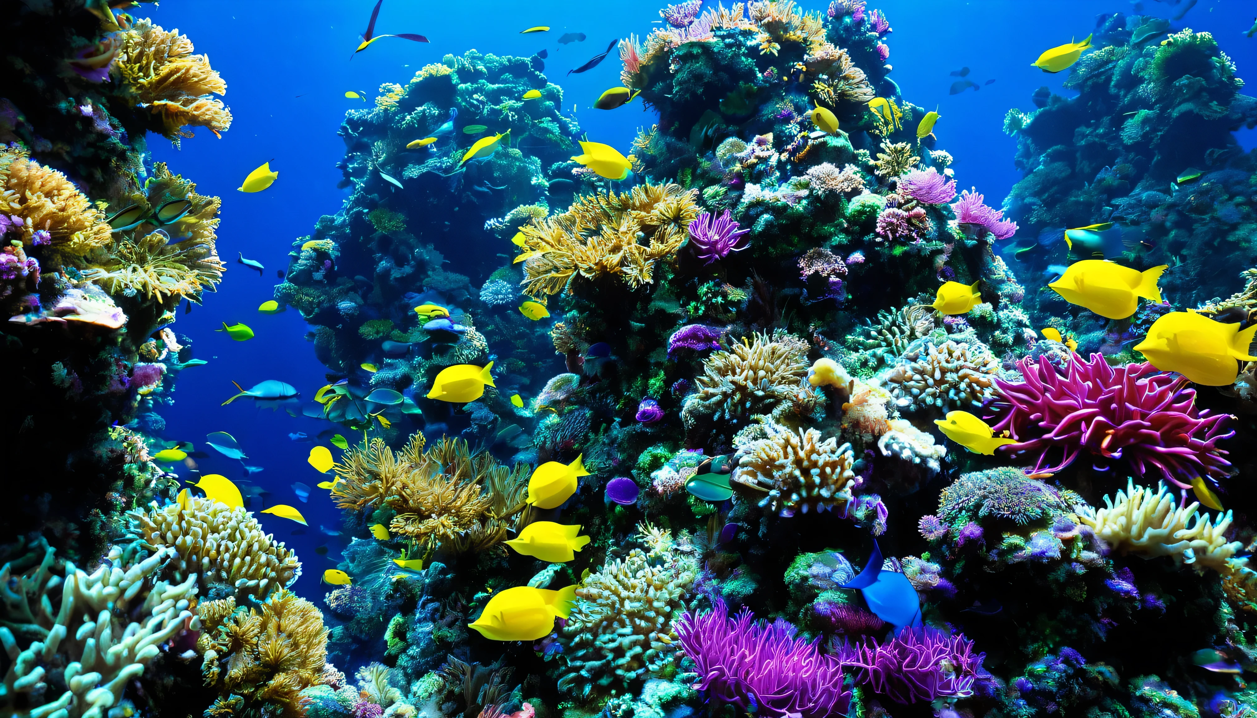 deep sea、Beautiful images、Colorful