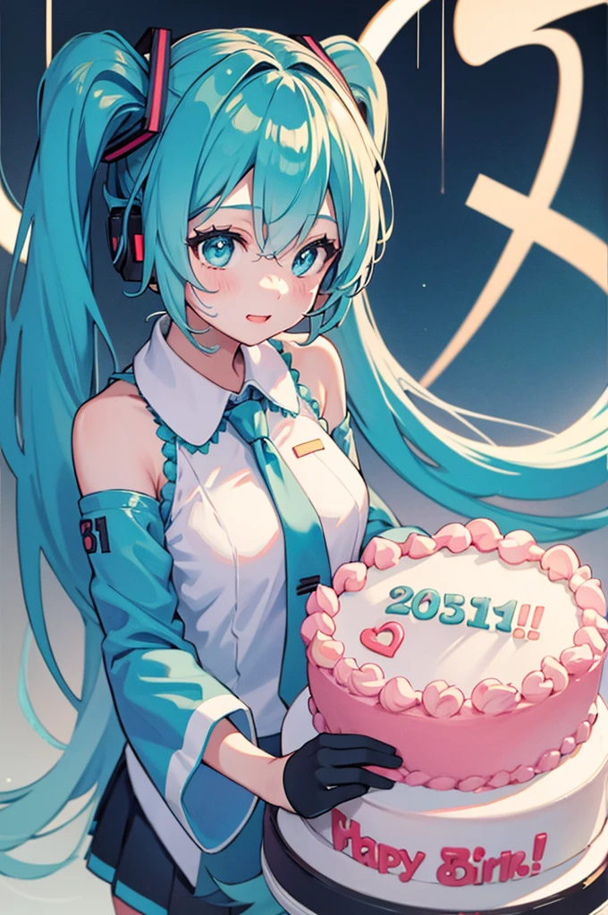 Mirai、Have a birthday cake