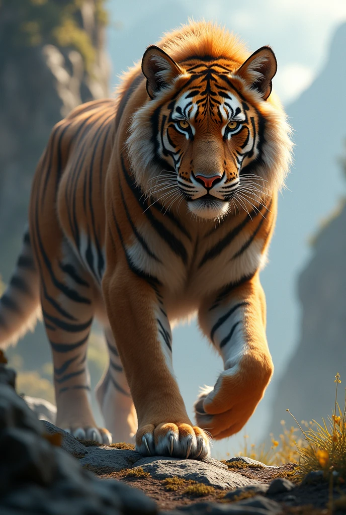 Create an image of a feline animal