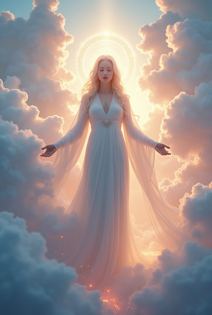 a picture of heavenly mother.