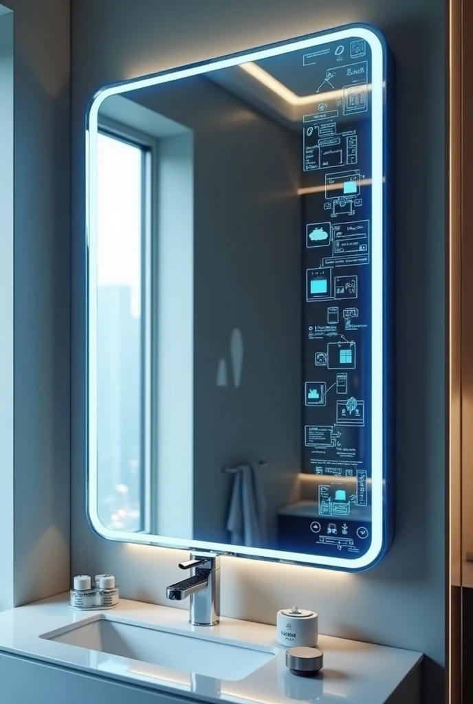 Create a smart mirror image 

