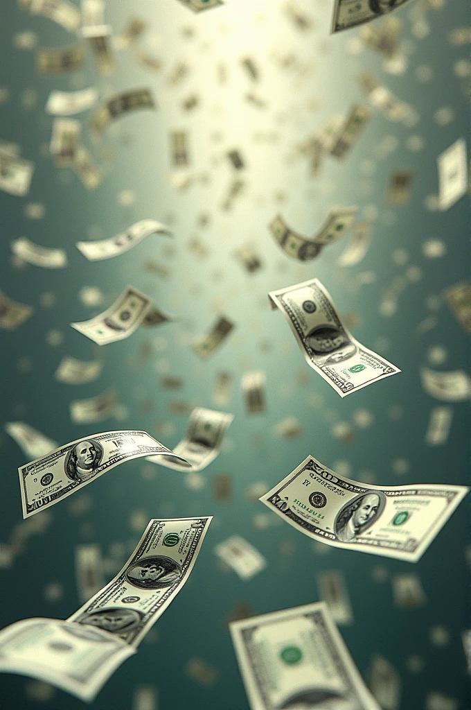 Money coming out dollar