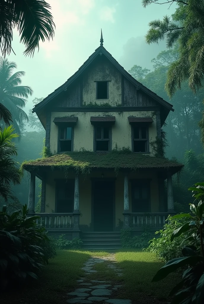 Abandoned Javanese house, there are ghost sightings