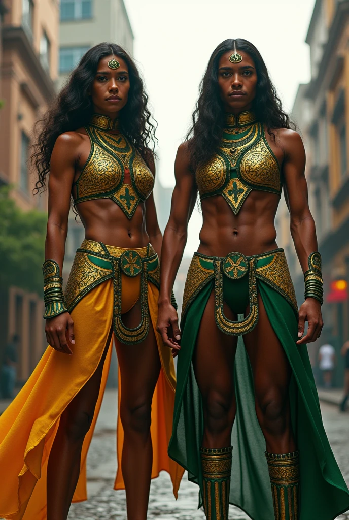 Brazilian Ultra Twins Superhero