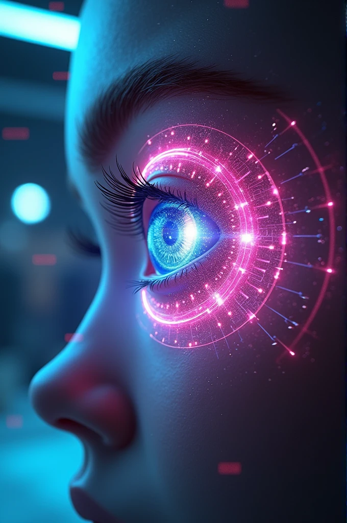 eye powered tech with bright power 4k