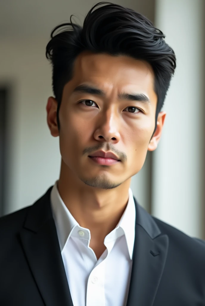 Asian man in his 30s, handsome