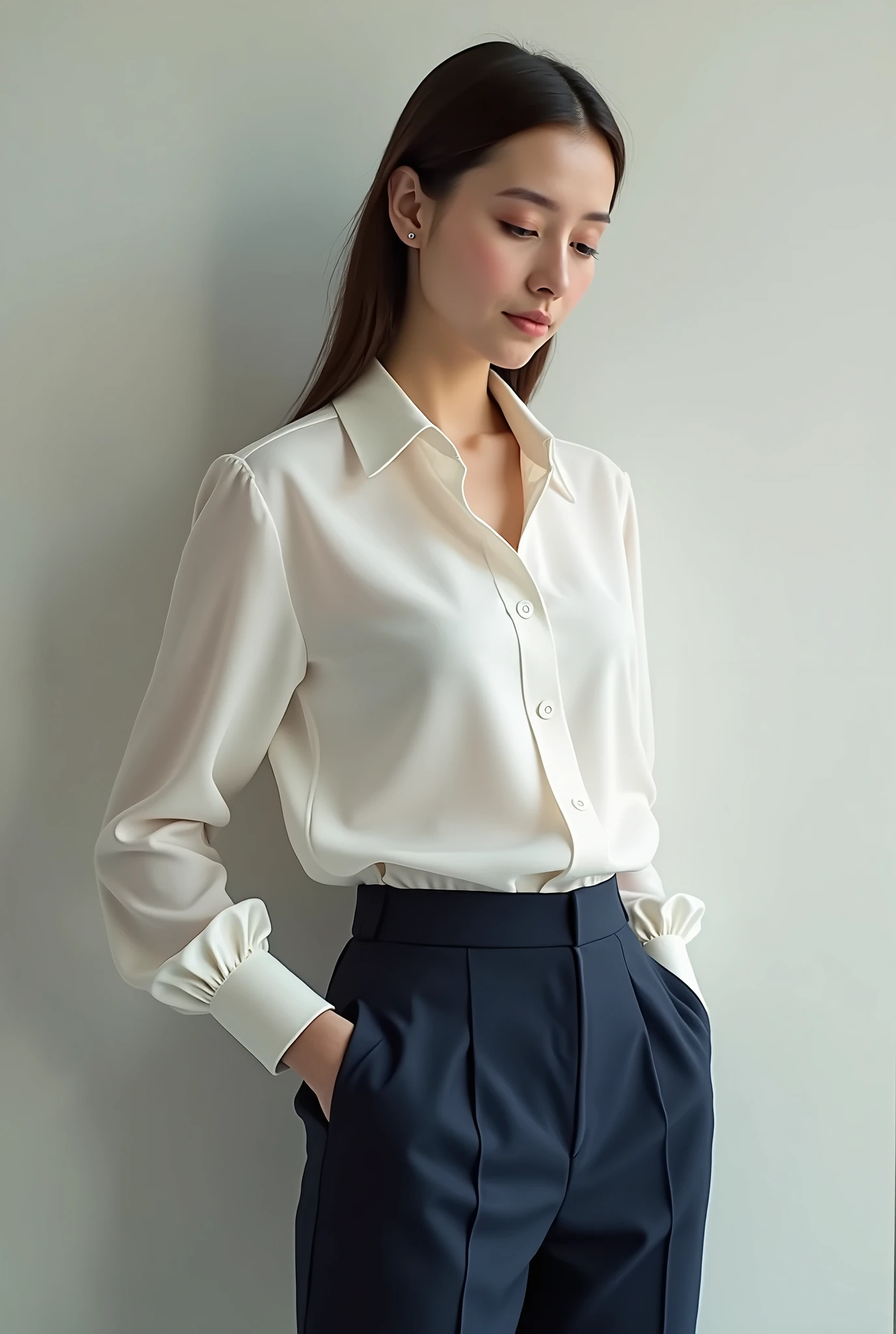 Make a blouse model for an information systems course with the student&#39;s name, name of the institution. Make it different colors (offwhite, dark blue and black), with and without name, deixe um local em offwhite para eu colocar uma logo pequena da instituição