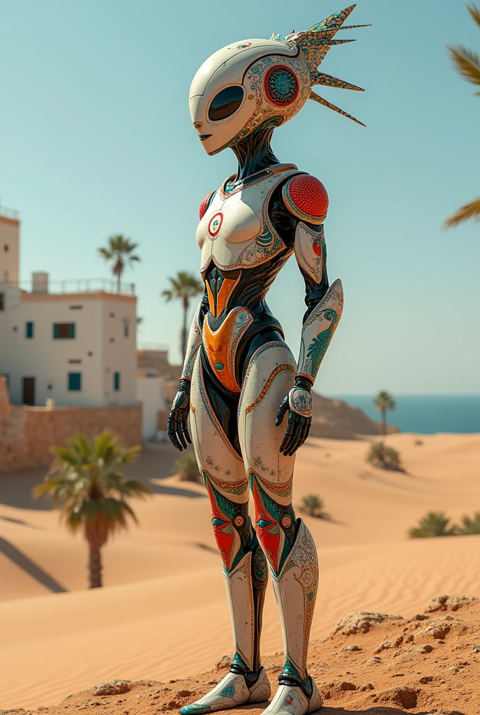 Robot ai - flag tunisia