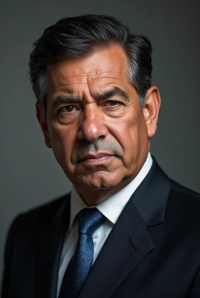 Create a real photo of a politician, male with Bolivian features