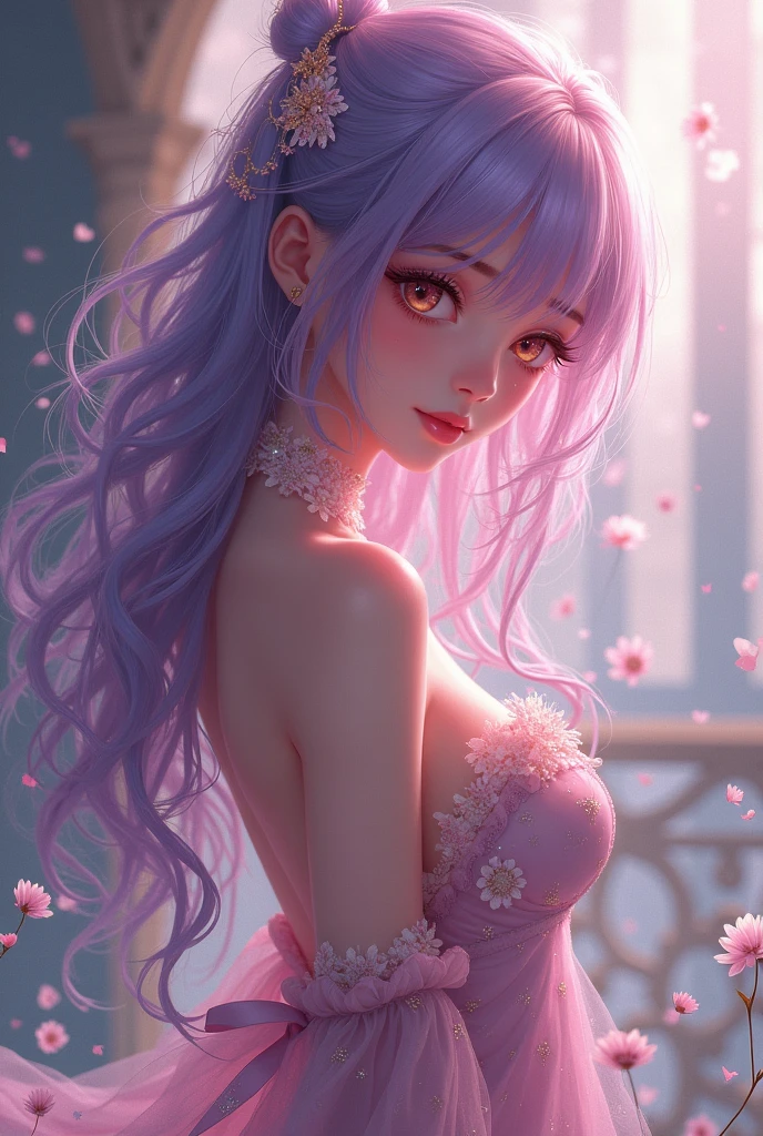Make a sexy anime girl
