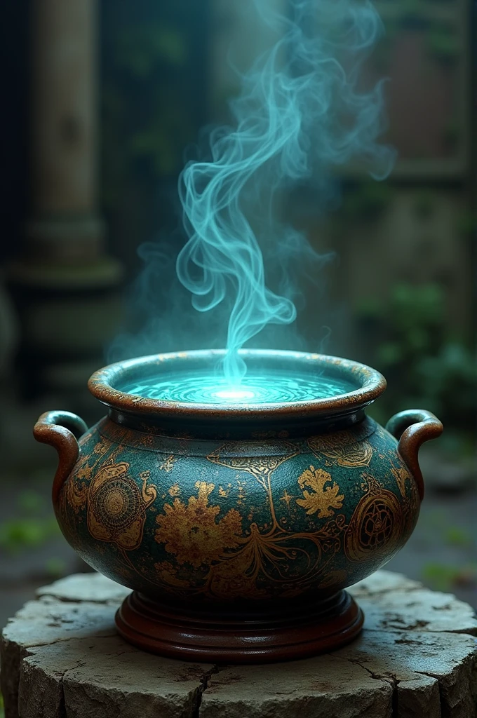 Pot of medicine 