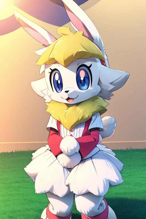 Furry female monster rabbit alola pokemon sun and moon fursuit mascot baseball style