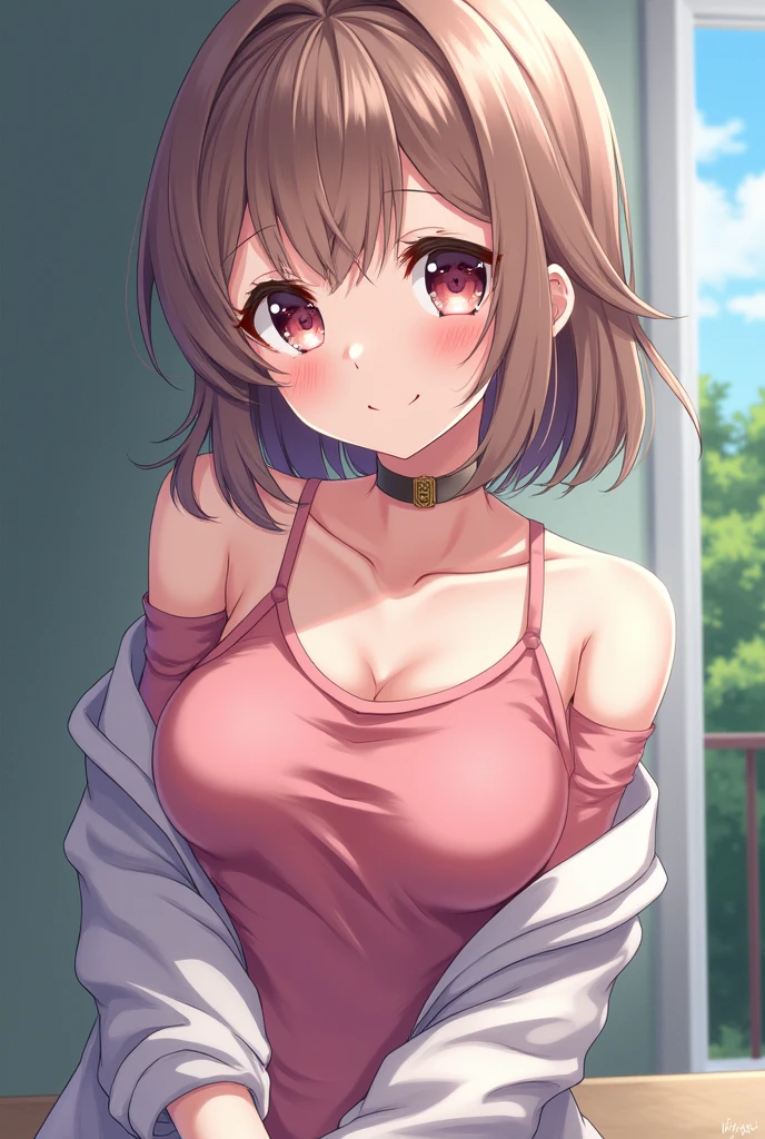A anime girl nude
