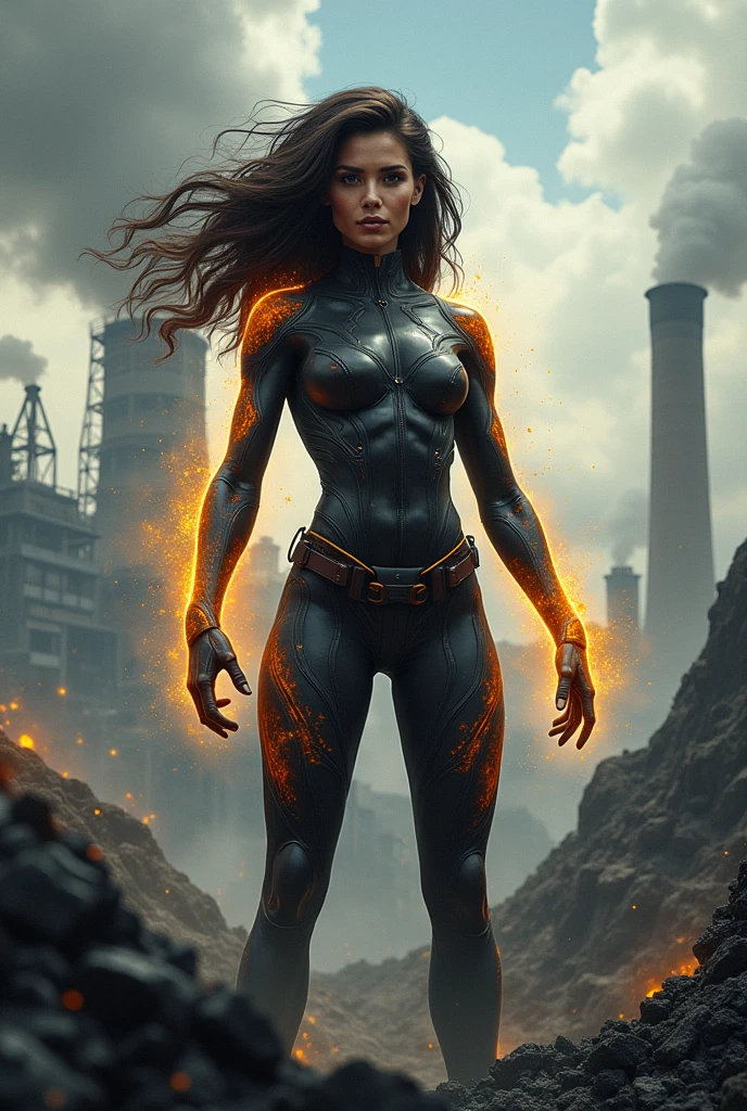 Superheroine mutant mineral coal