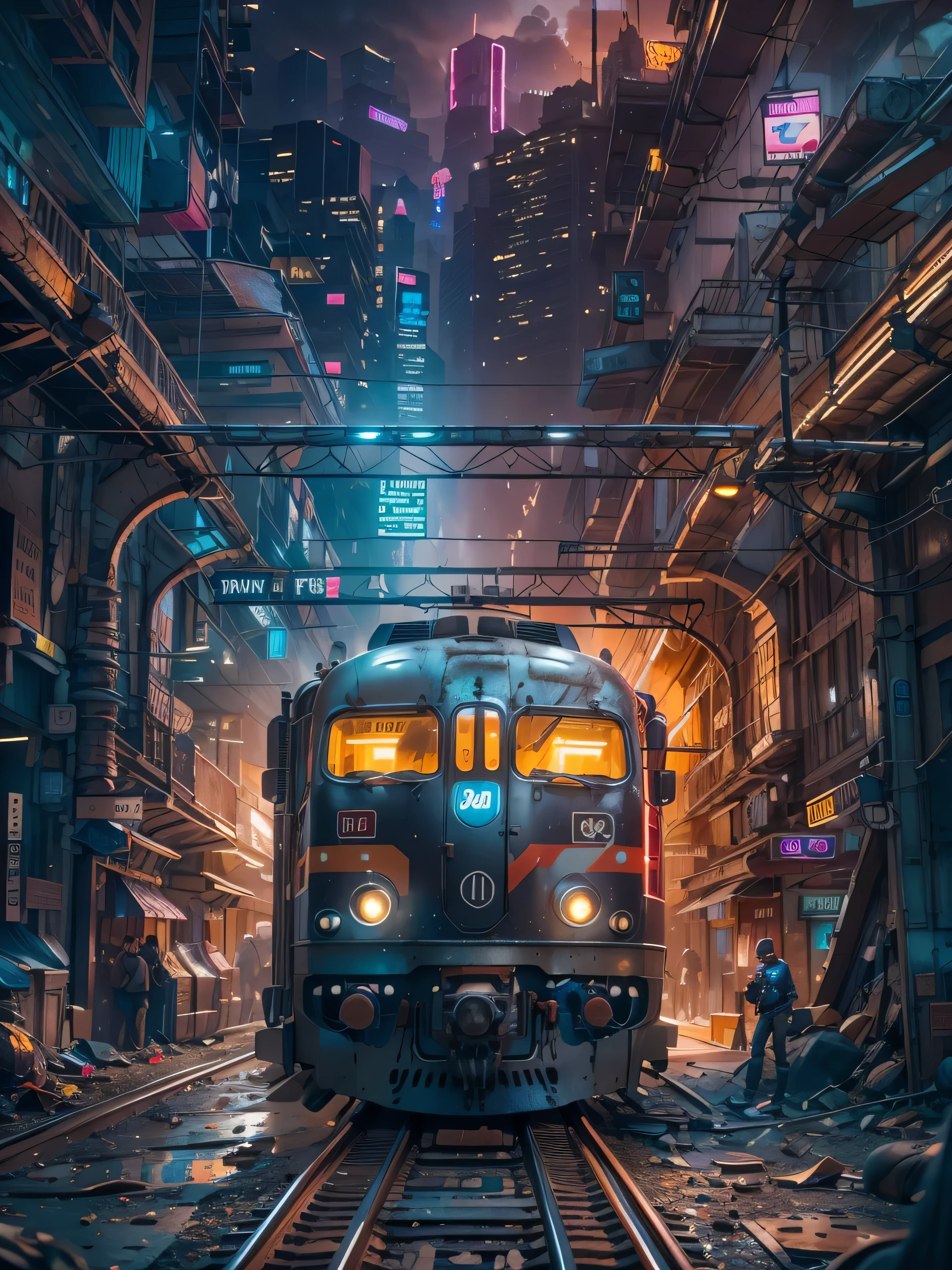 The best images, (8K, RAW photogr, actual), trains, the milky way express, futuristic vehicle, Transformers steel train，optimus prime train，Lite version, iridescent metal plating, Detailed and delicate depictions and gorgeous and dynamic painting techniques, background galaxy, magnificent view, professional flame，ultra-realistic realism，futuristic train fantasy，Surreal dreams，Surrealism art fantasy style，Epic digital fantasy art style，lute，HighDynamicRange，Beautiful sci-fi art, Sci-fi train digital art illustration, Digital Cyberpunk Art, science fiction digital painting, futuristic digital painting, futuristic concept art, Sci-Fi Galaxy Train Cyberpunk, The landscape in front of cyberpunk alien utopia, science fiction digital art, Advanced digital cyberpunk art, dreamy cyberpunk girl