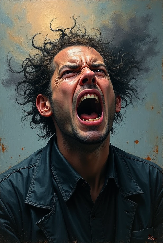 Paint me a picture of what goes on in the head of a person with drug cravings. Show aggression, irritation, sadness, defenselessness, but not directly. Let it be deep.