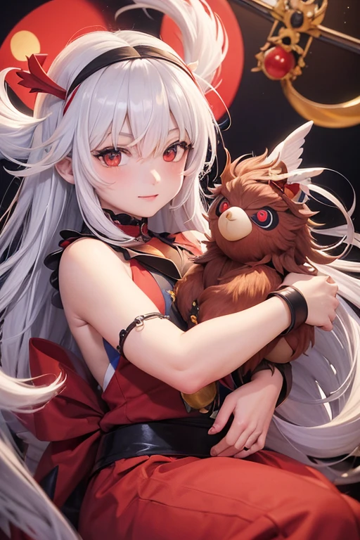 Tengu, Fortuneteller, carnival, Friendly, masterpiece, アニメ, Stocky, Angelic French doll, ボブヘア, おでこ, Messy hair