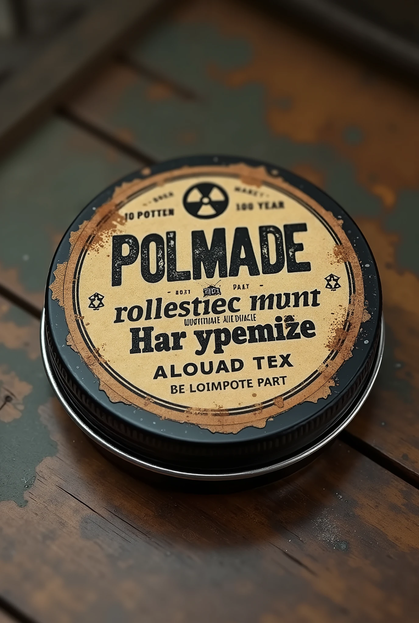 HaarPomade im fallout Stil