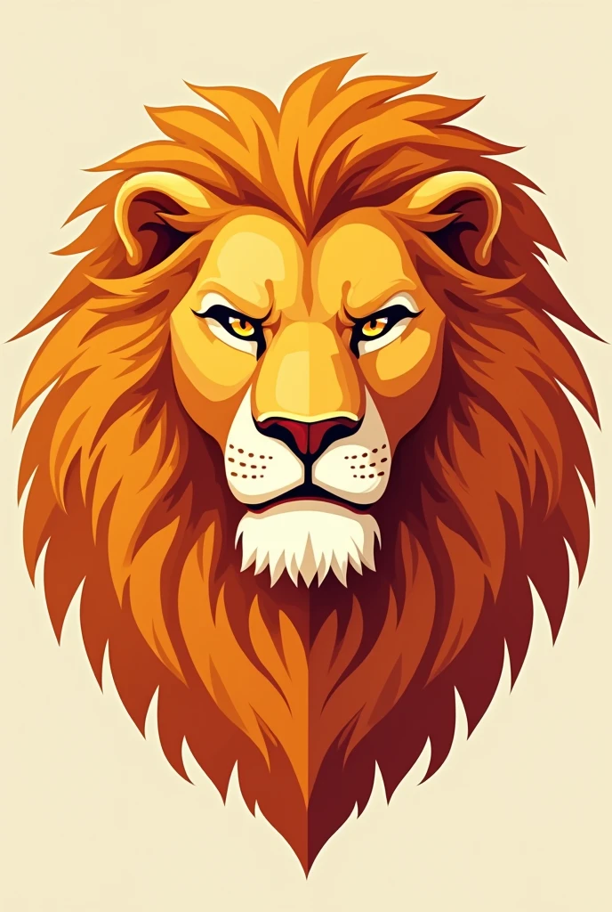 original emblem with orange lion head and below with the inscription CSAI-24-1