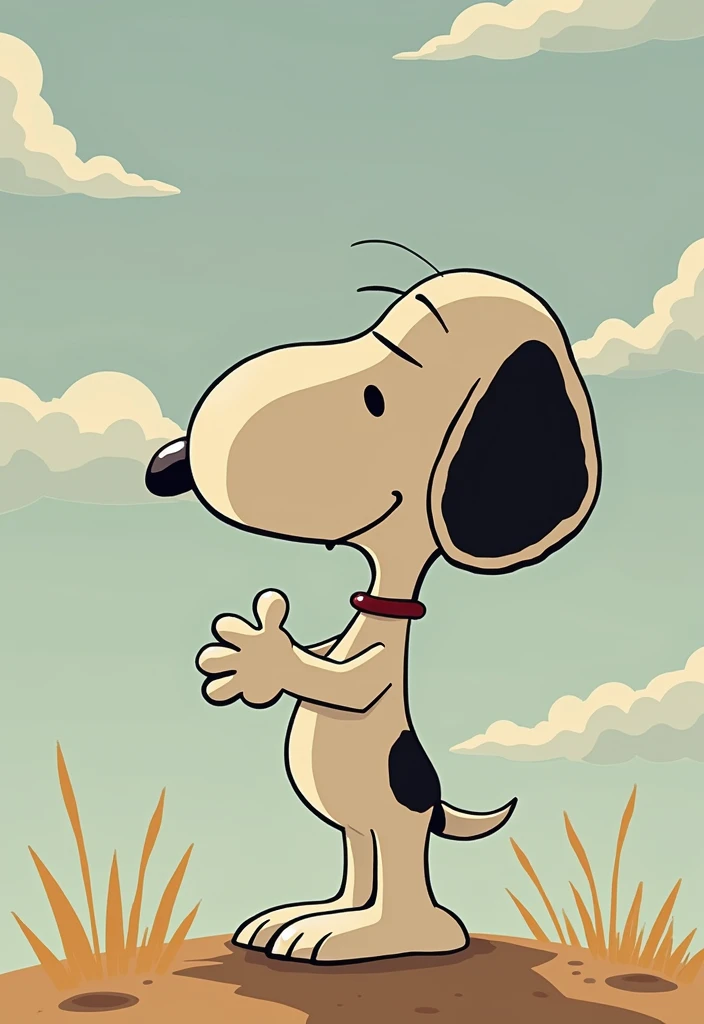 Snoopy, branco
