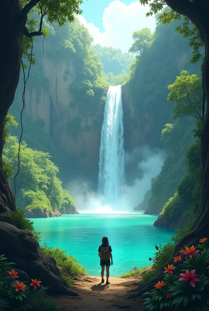 An image of discovering paradise