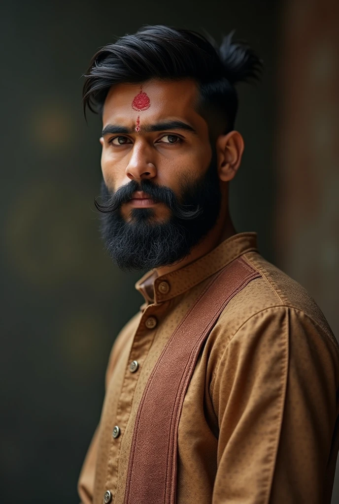  A tall Indian man with beared age 20