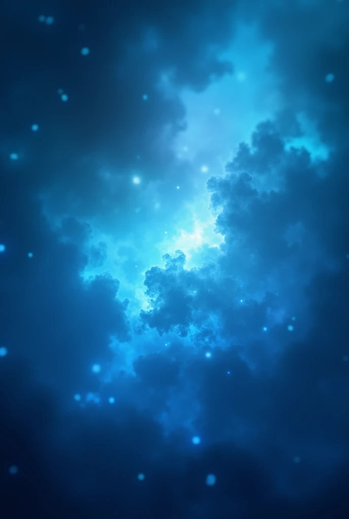 Create a stunning background image of a blue galaxy with a slightly blurred effect. The galaxy should be expansive and ethereal, with swirling nebulae, stars, and cosmic dust in varying shades of blue, from deep navy to light turquoise. The image should feel vast and mysterious, evoking a sense of wonder and infinity, while maintaining a soft, dreamy blur to keep it subtle as a background. The overall aesthetic should be serene, captivating, and visually striking.