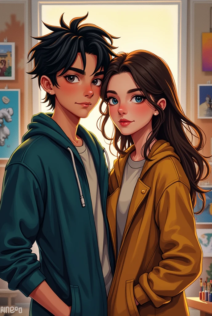Kacper Rietz and Aniela