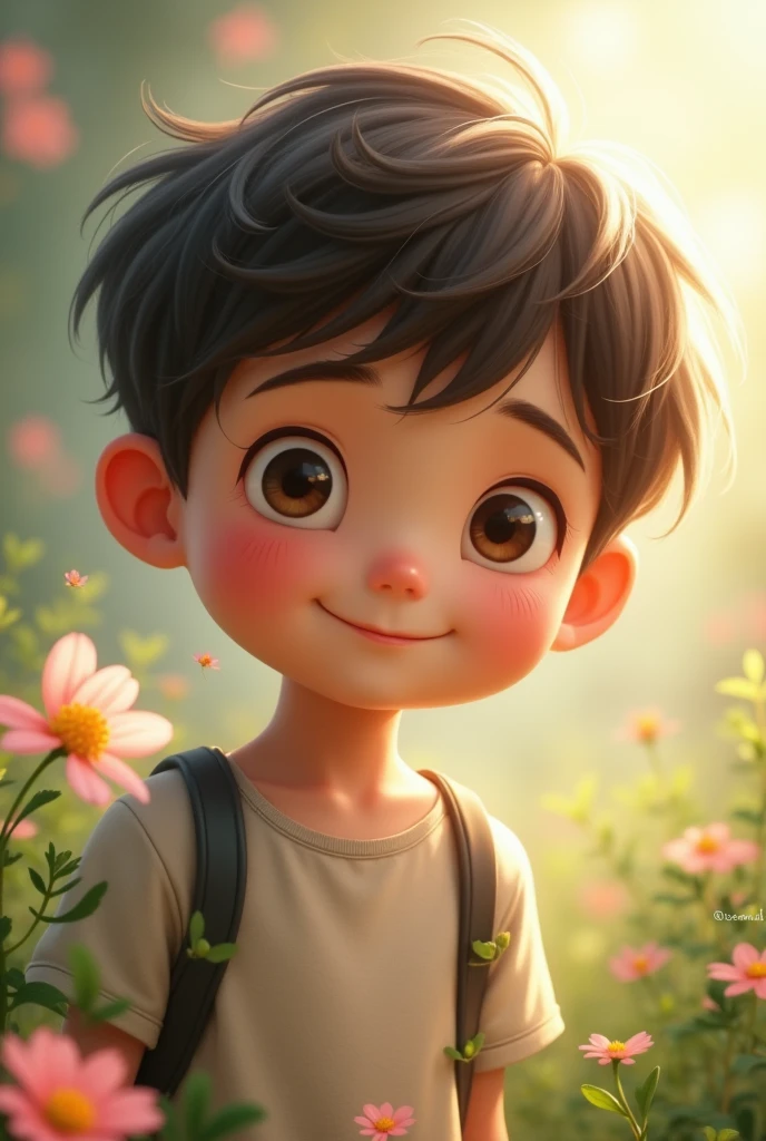 Loving boy