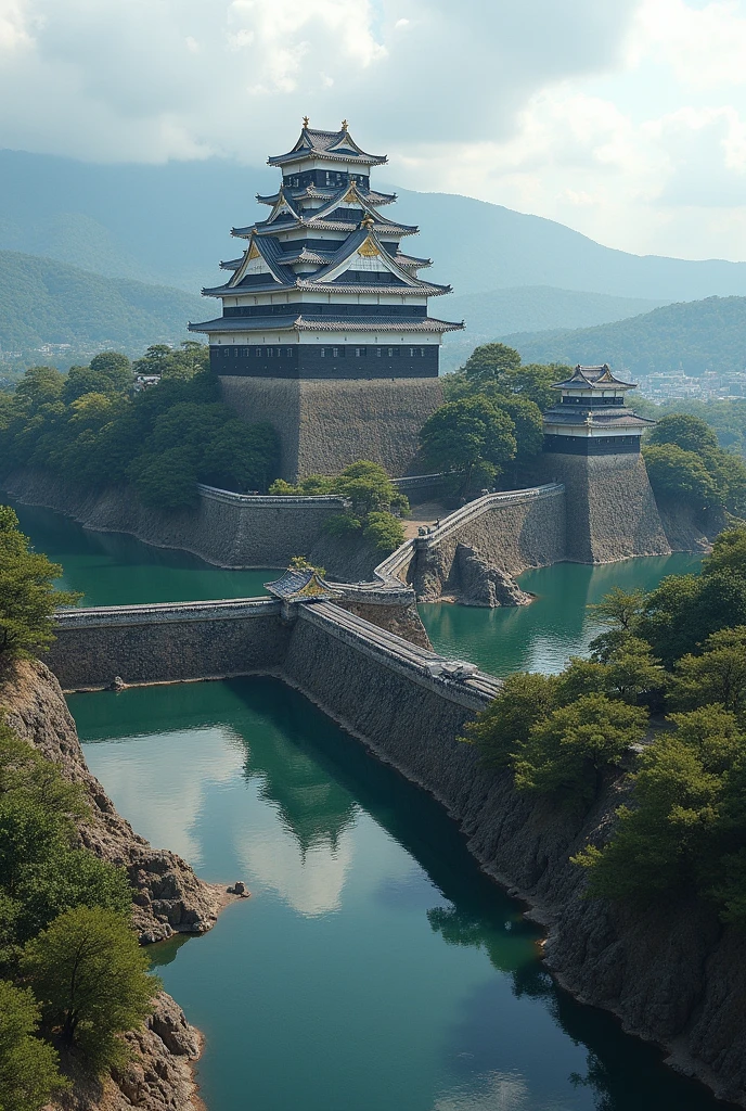 It is a flatland castle built around Mount Himeyama and Mount Sagiyama, located to the north of the current Himeji city.、It is a representative example of a modern castle in Japan.。It is one of 12 surviving castle towers that were constructed before the Edo period.、Almost the entire castle area within the moat is designated as a special historic site.、Of the existing buildings、Eight buildings, including the main tower, small tower, and connecting tower, have been designated as national treasures.、74 various buildings（27 towers and crossing towers、15 gates、32 walls）has been designated an Important Cultural Property、Each is specified。In 1993（1993）UNESCO World Heritage Site（Cultural Heritage）registered in。Other、「Five National Treasure Cities」or「Three famous castles」、「Three Great Pingshan Castles and Three Dalian Vertical Pingshan Castles」It is also counted as one of。